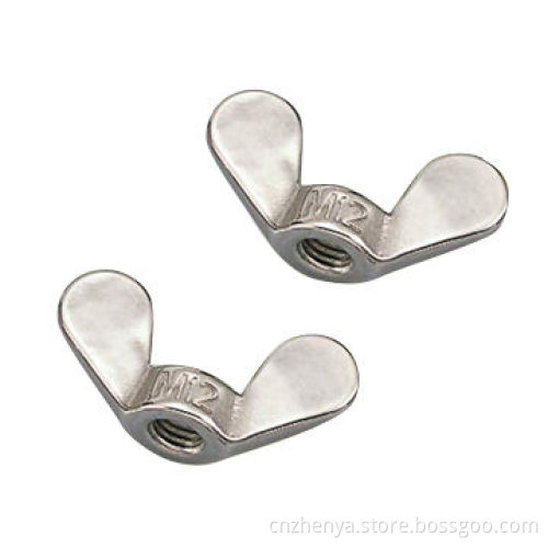 Stainless-steel wing nut with high quality